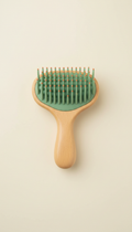 Gentle Bristle Grooming Brush for Sensitive Coats